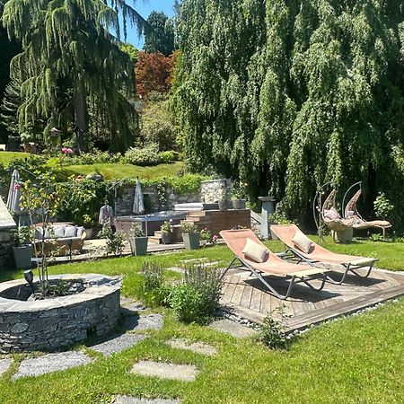 Private Luxury Spa & Silence Retreat With Spectacular View Over The Lake Maggiore Stresa Eksteriør billede