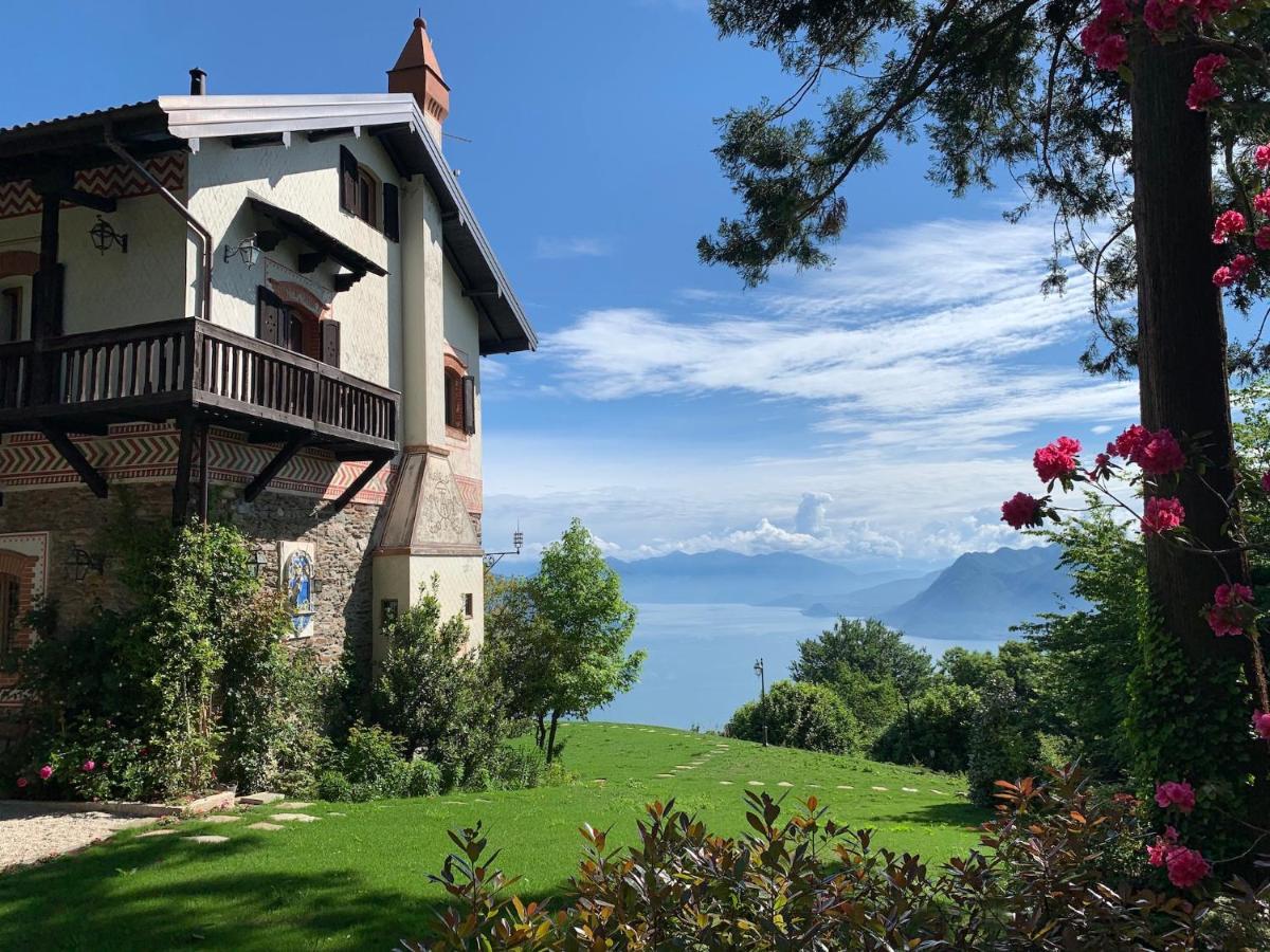 Private Luxury Spa & Silence Retreat With Spectacular View Over The Lake Maggiore Stresa Eksteriør billede