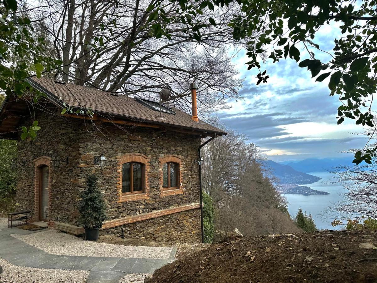 Private Luxury Spa & Silence Retreat With Spectacular View Over The Lake Maggiore Stresa Eksteriør billede