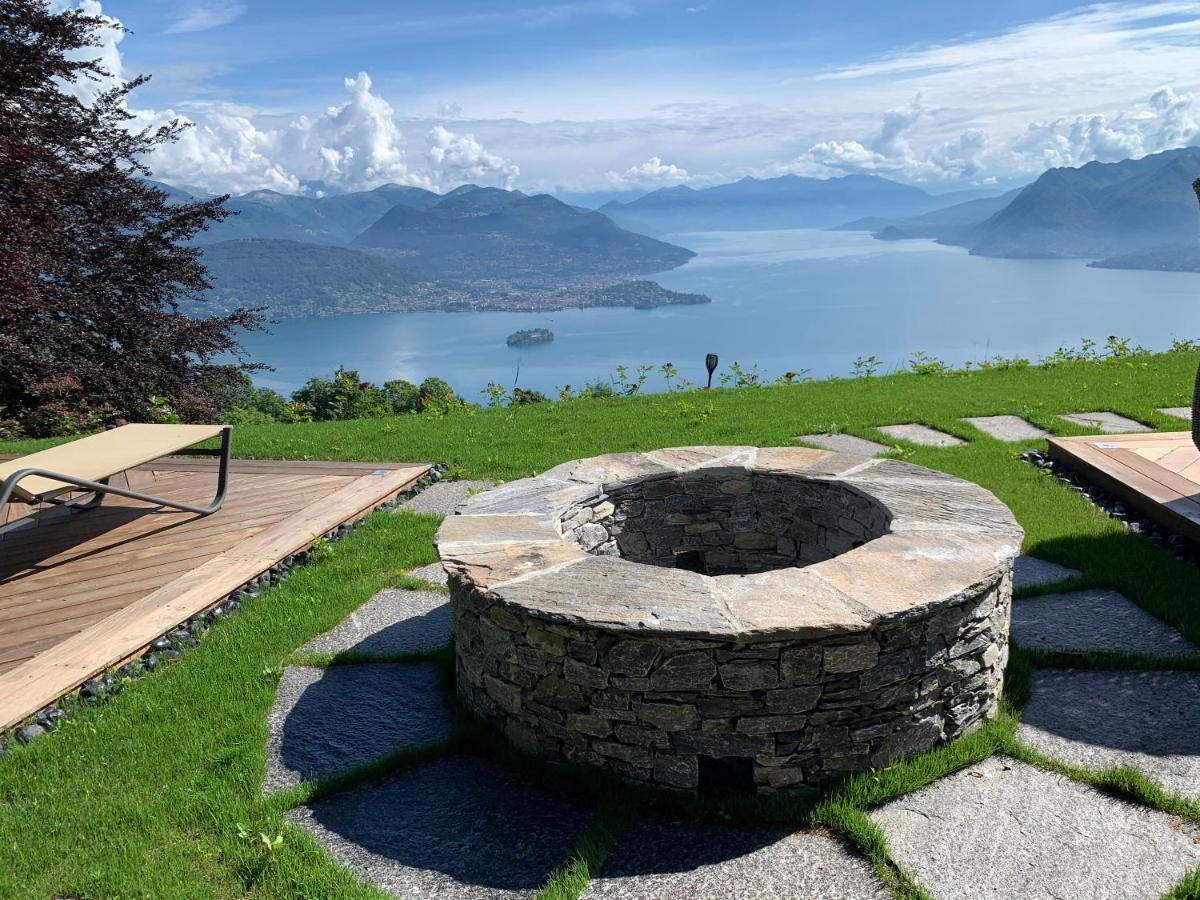 Private Luxury Spa & Silence Retreat With Spectacular View Over The Lake Maggiore Stresa Eksteriør billede