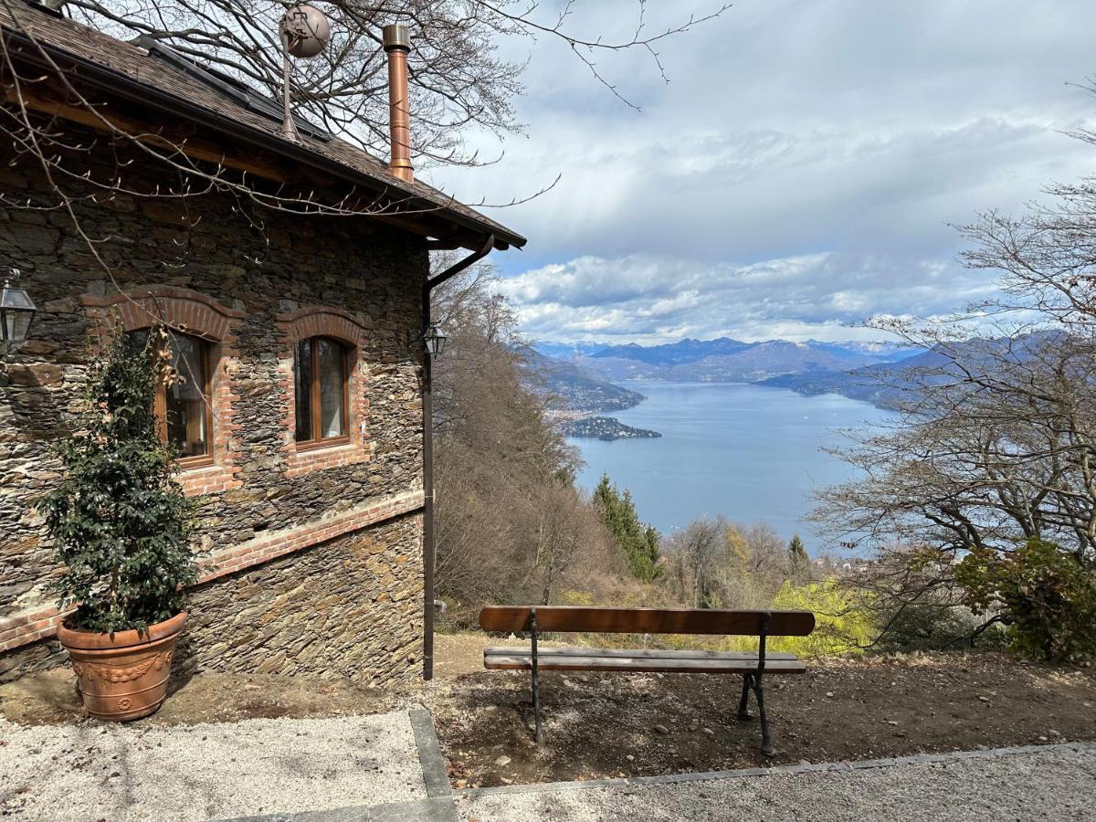 Private Luxury Spa & Silence Retreat With Spectacular View Over The Lake Maggiore Stresa Eksteriør billede
