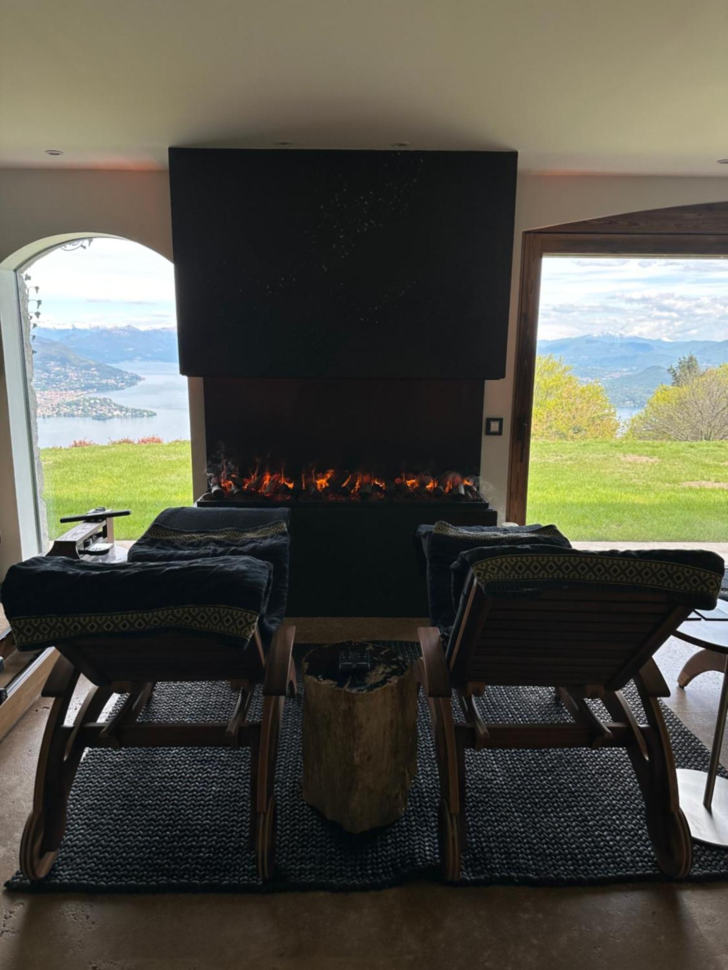 Private Luxury Spa & Silence Retreat With Spectacular View Over The Lake Maggiore Stresa Eksteriør billede