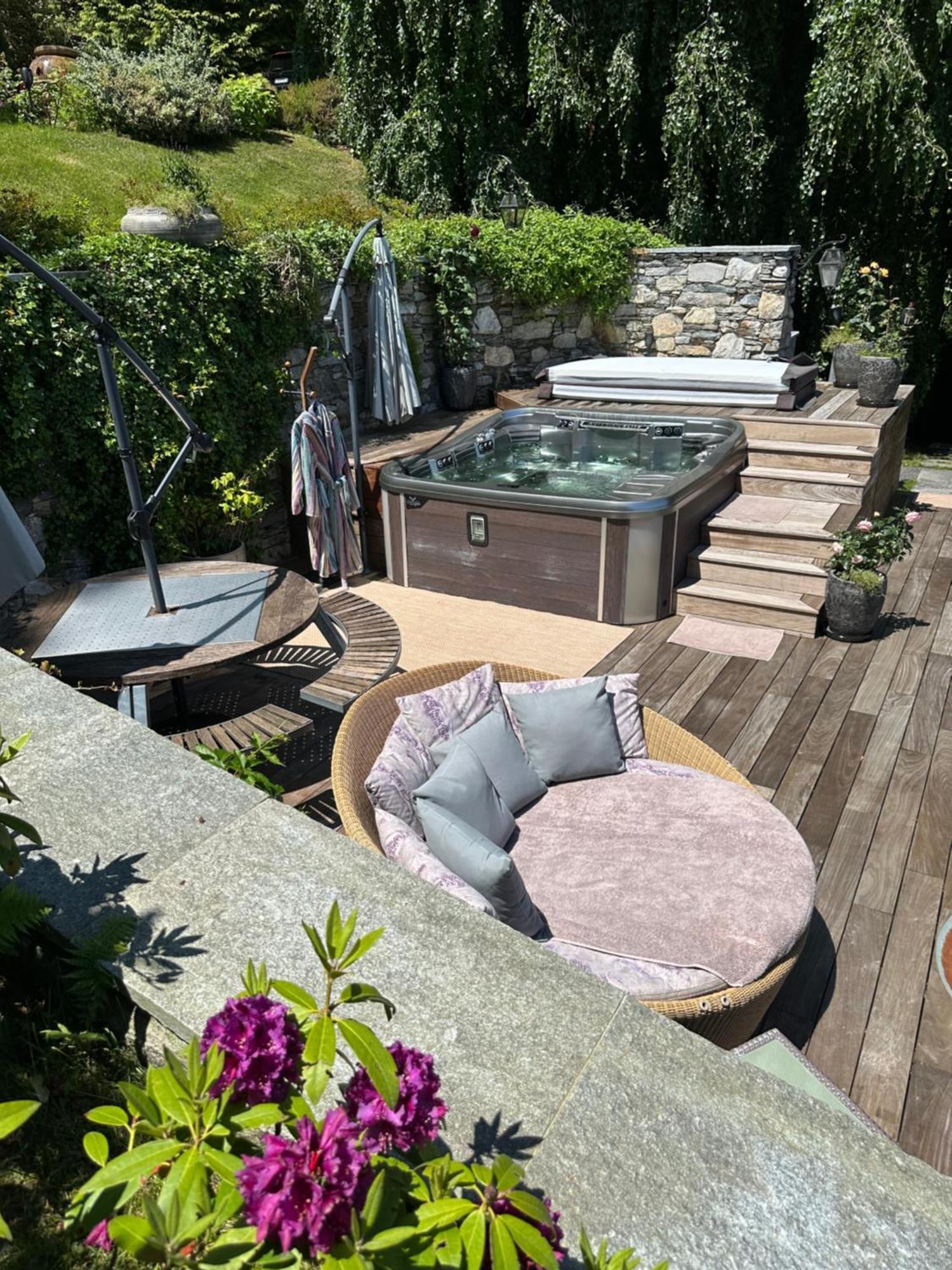 Private Luxury Spa & Silence Retreat With Spectacular View Over The Lake Maggiore Stresa Eksteriør billede